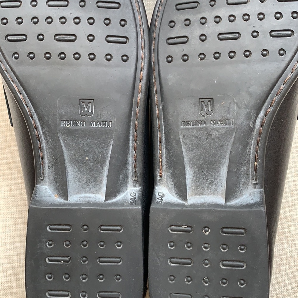 Men’s Bruno Magli size 10 1/2 loafers - Picture 3 of 4